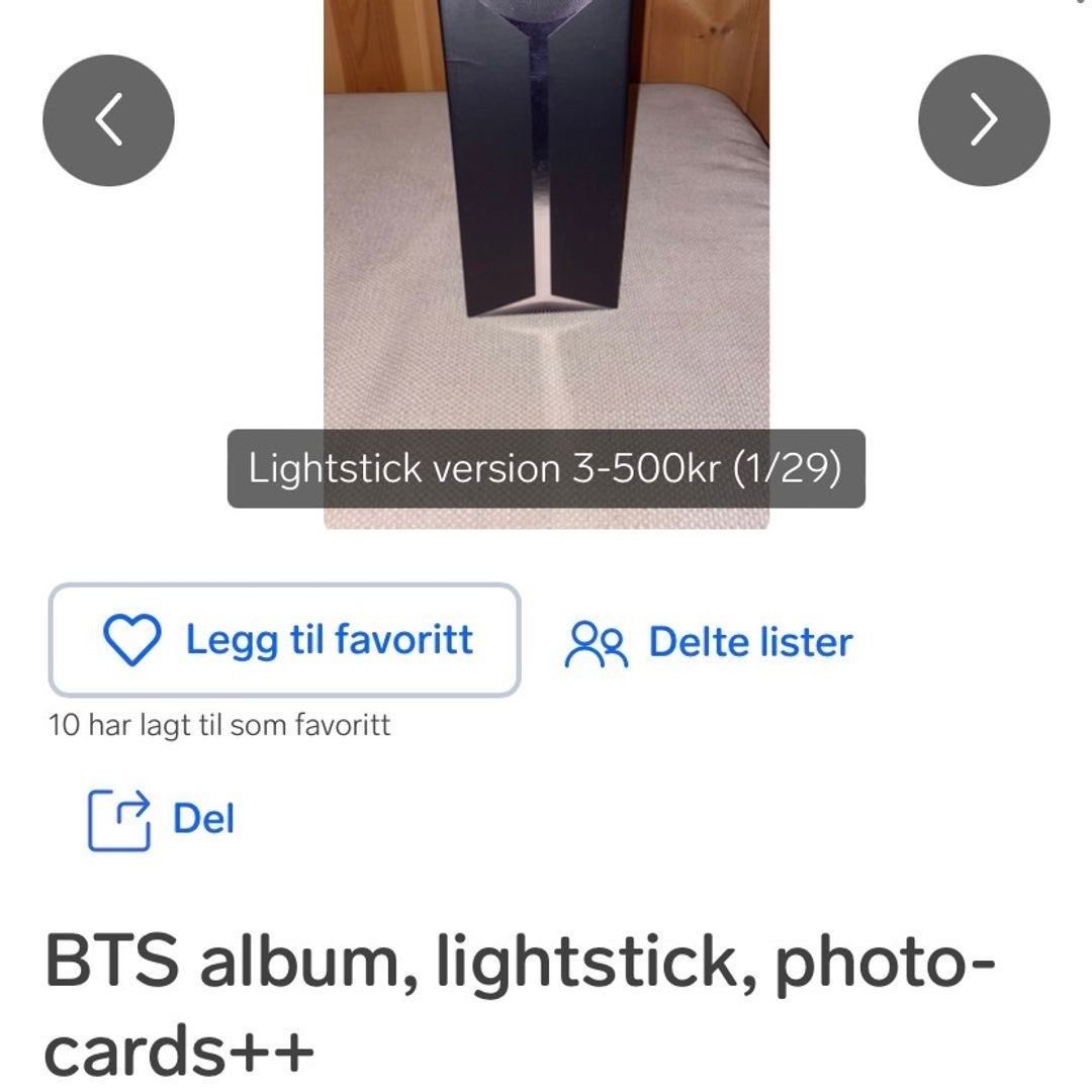 BTS lightstick++++