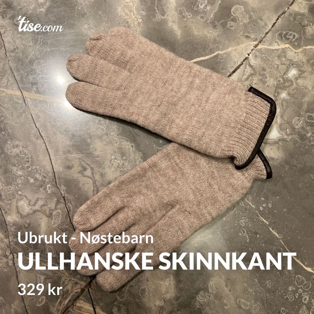 Ullhanske skinnkant