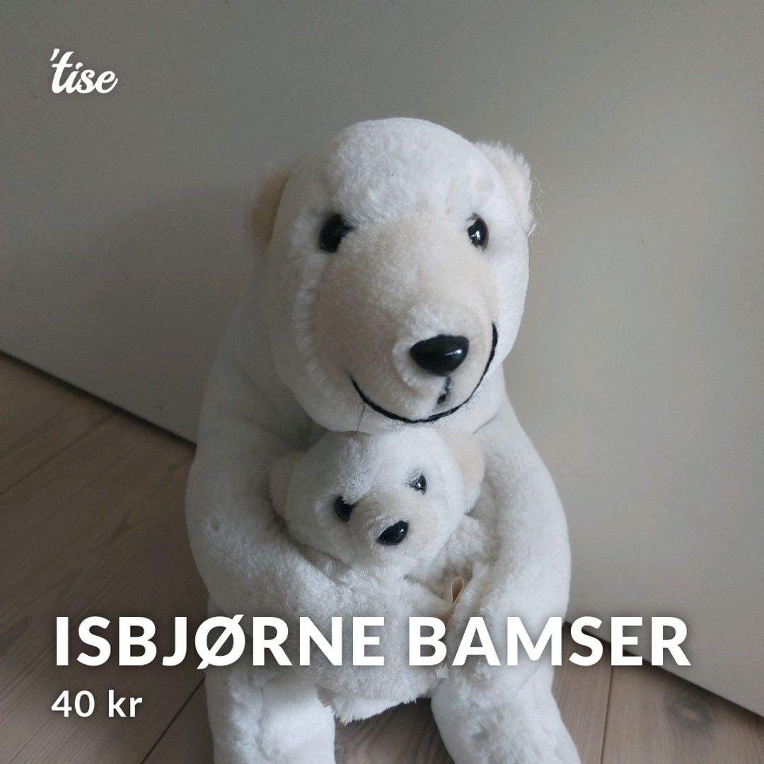 Isbjørne Bamser