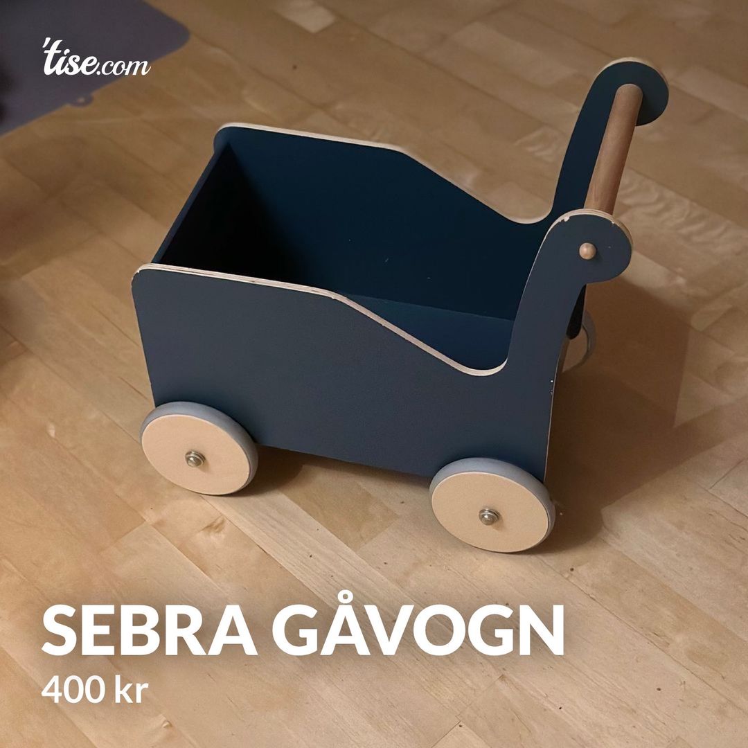 Sebra gåvogn