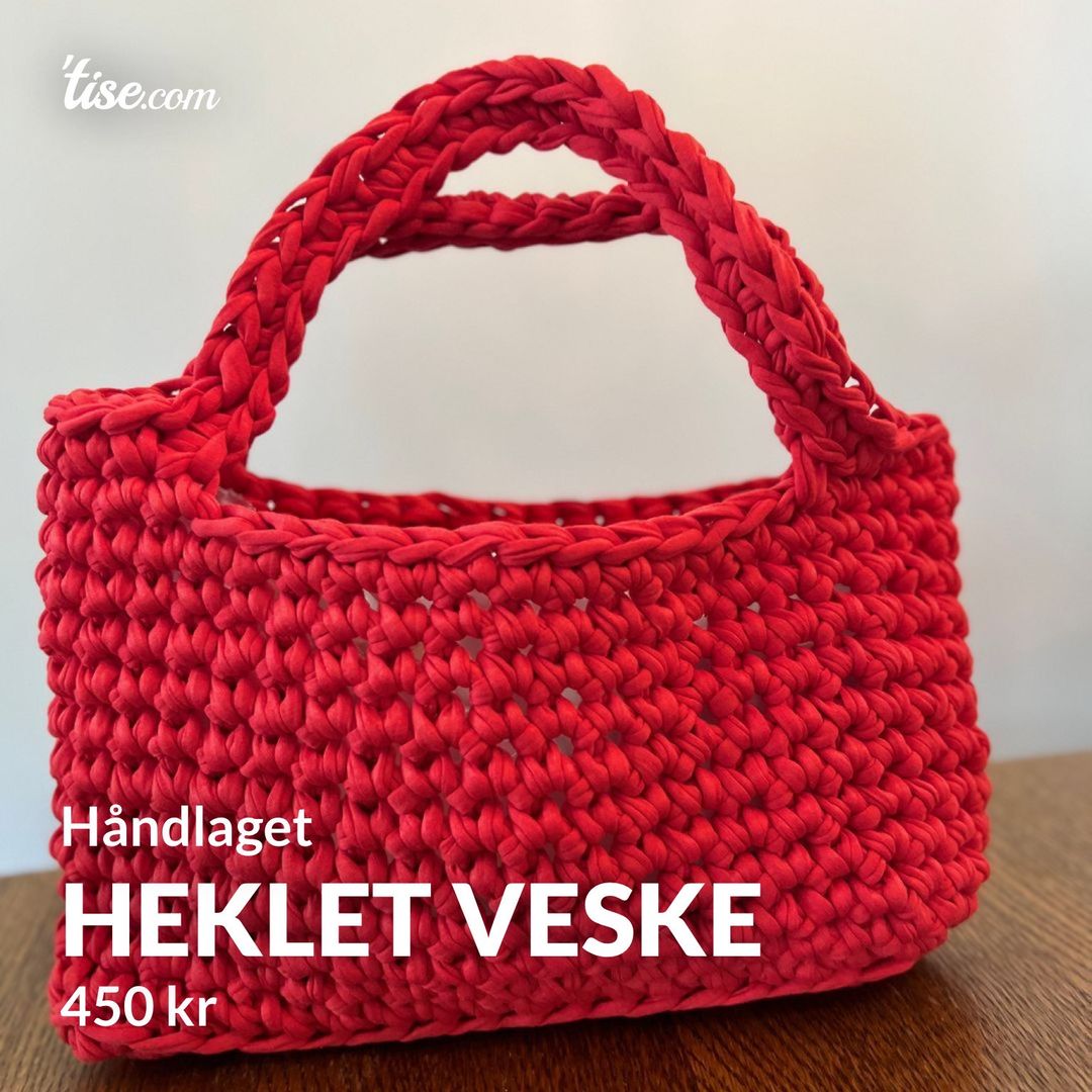 Heklet veske