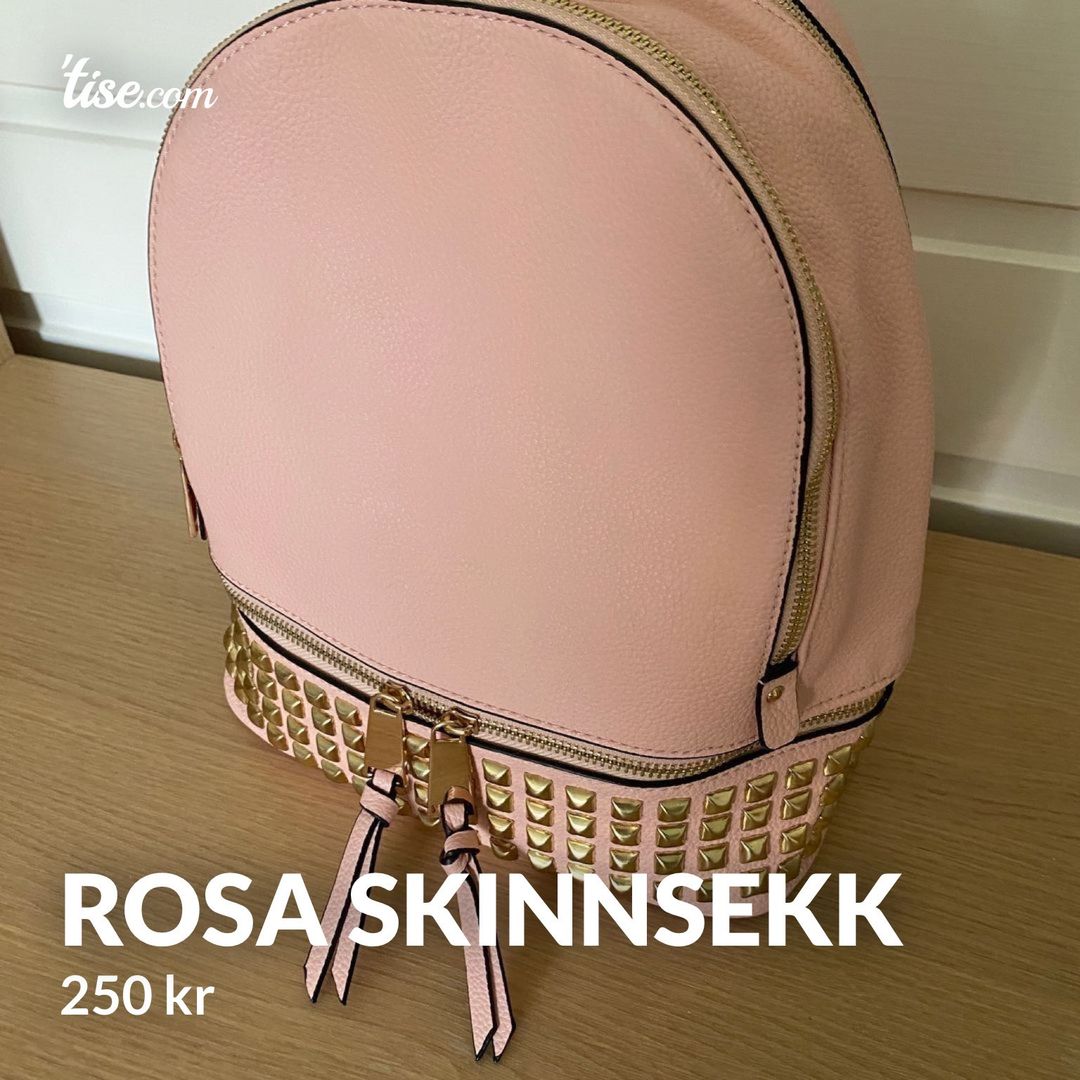 Rosa skinnsekk