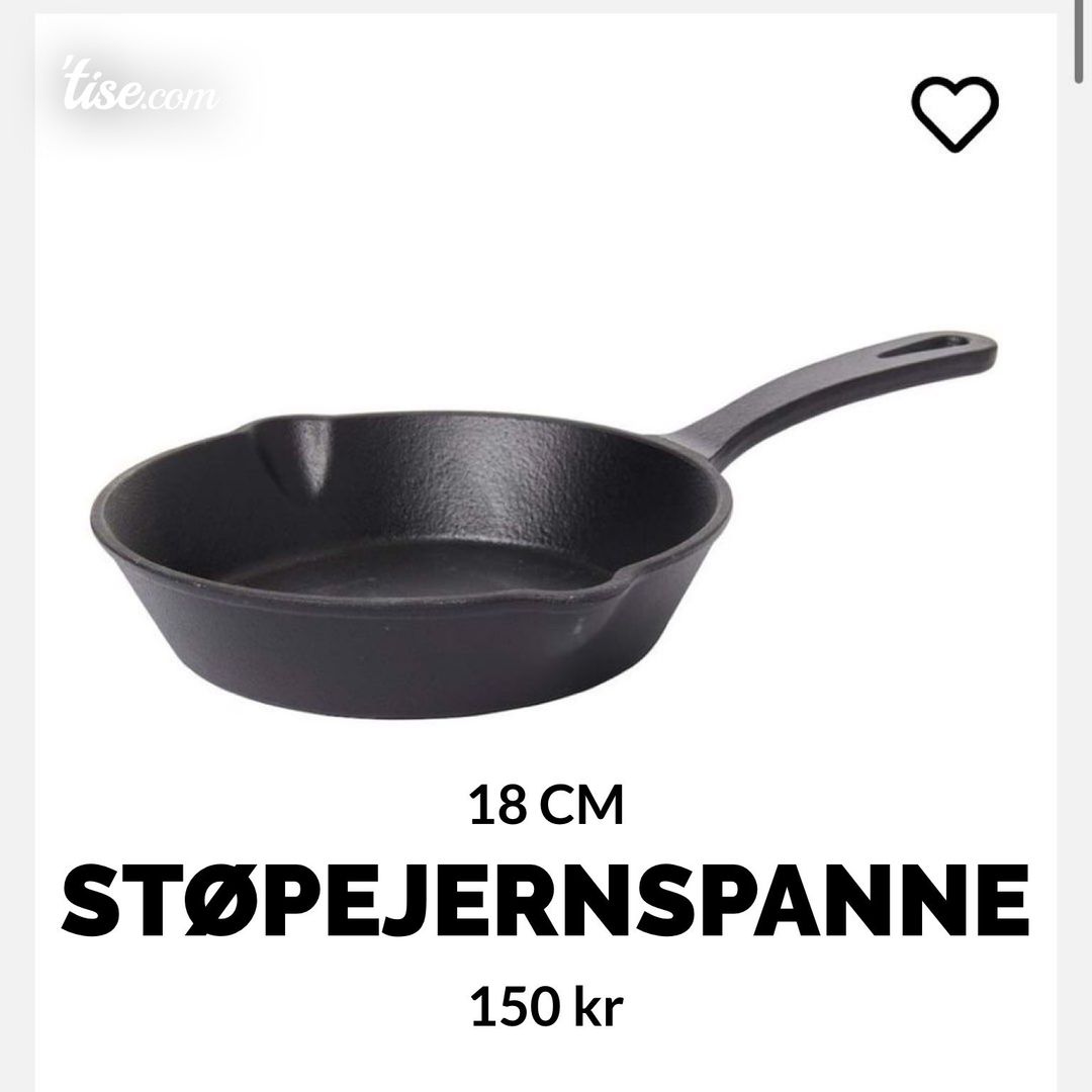 STØPEJERNSPANNE