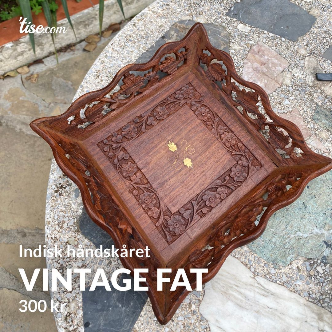 Vintage fat