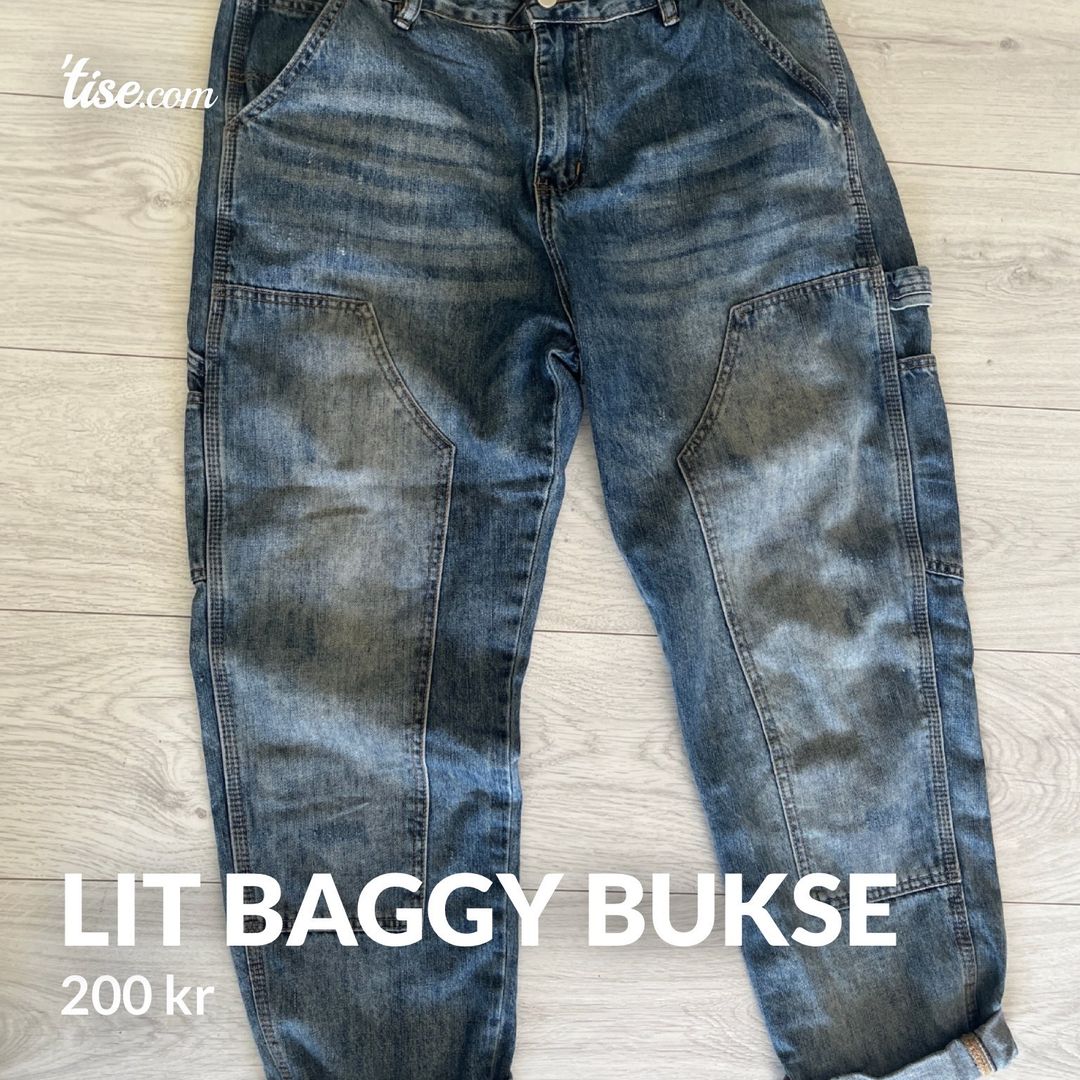 Lit baggy bukse