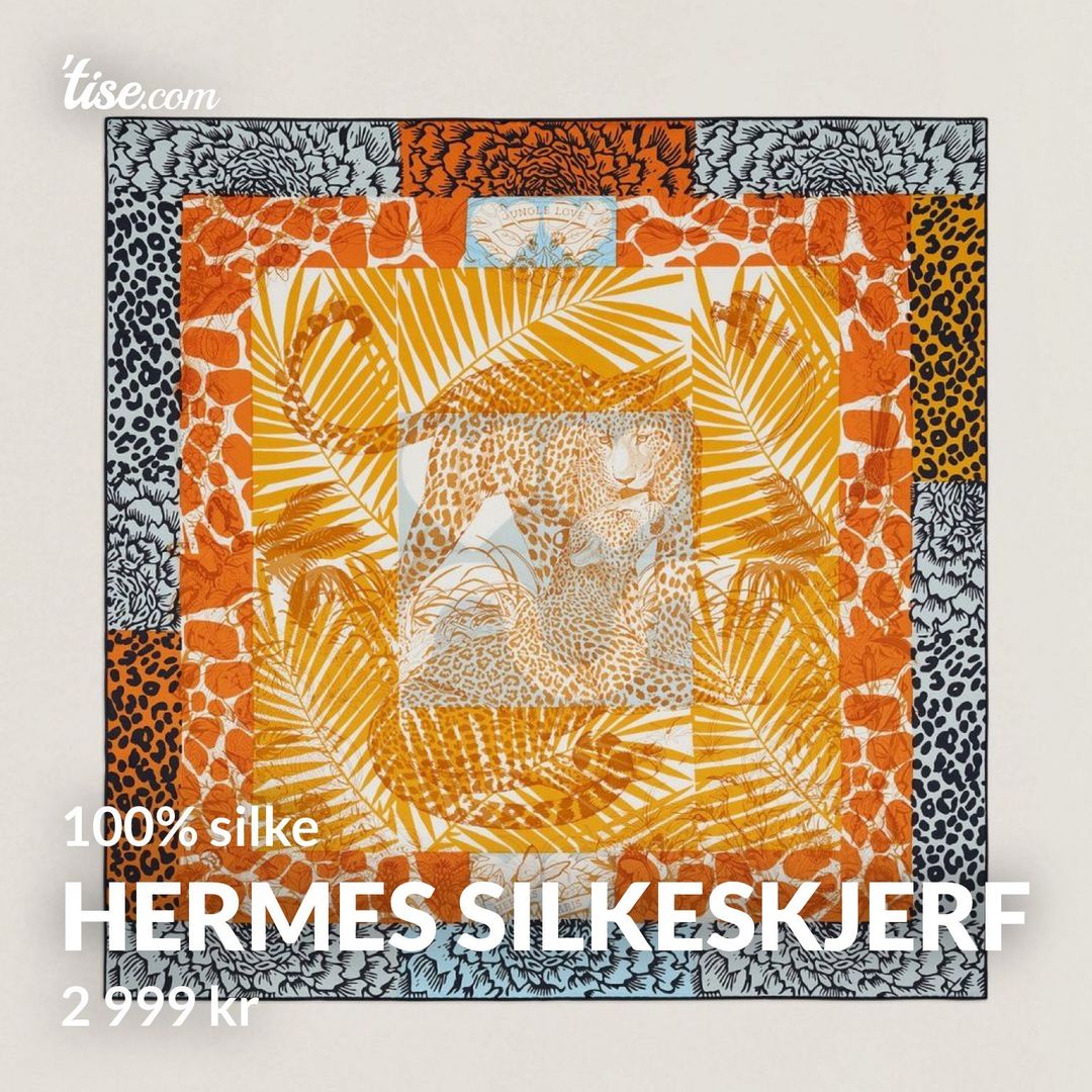 Hermes silkeskjerf