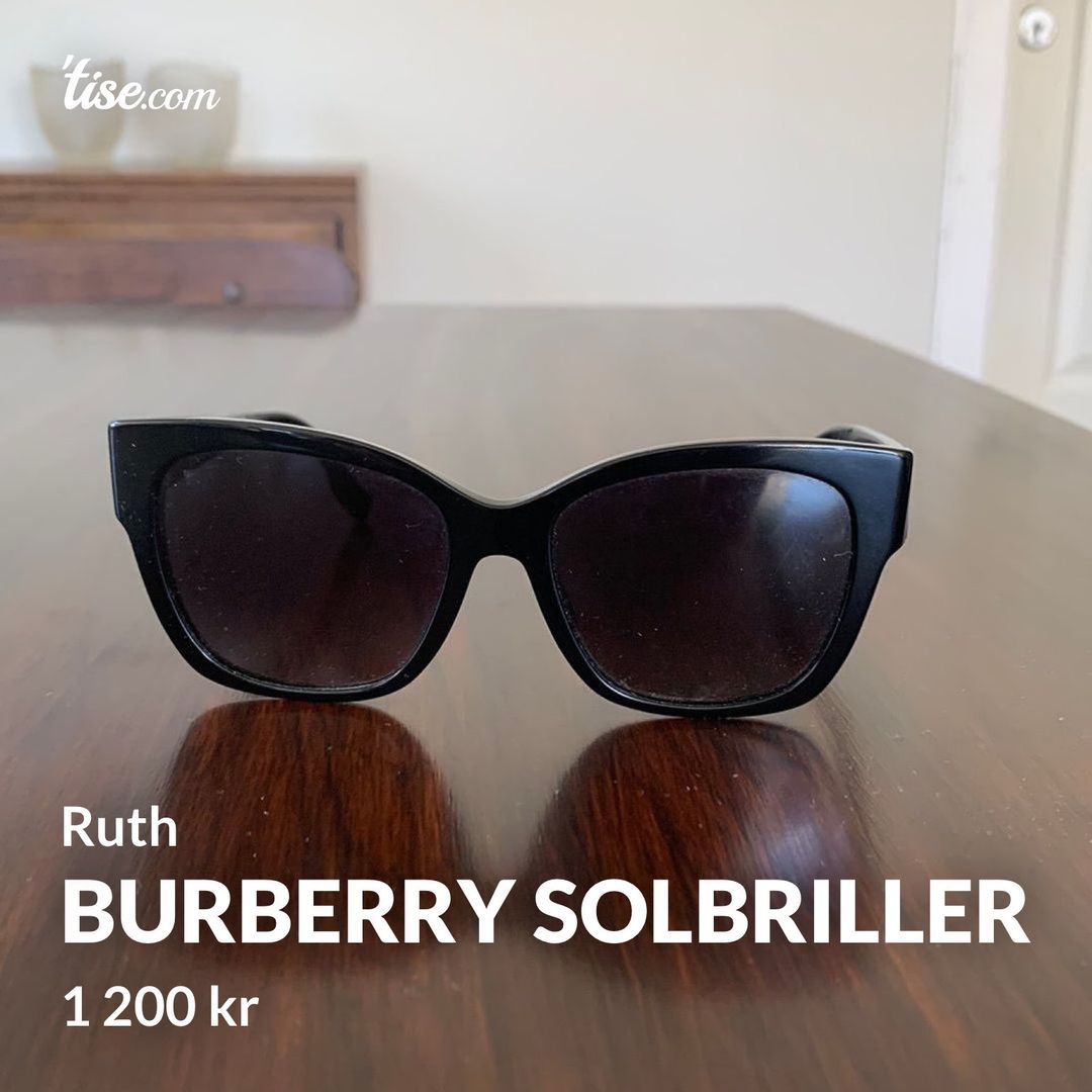 Burberry solbriller