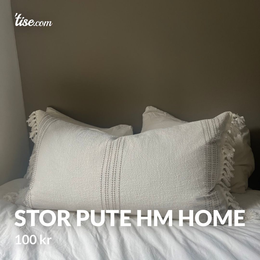 Stor pute HM Home