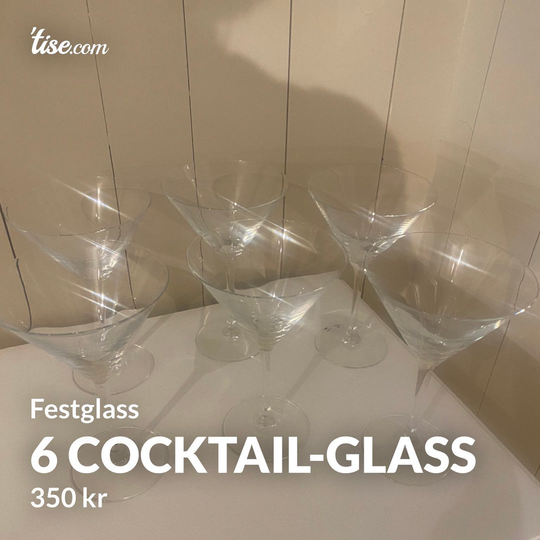 6 cocktail-glass
