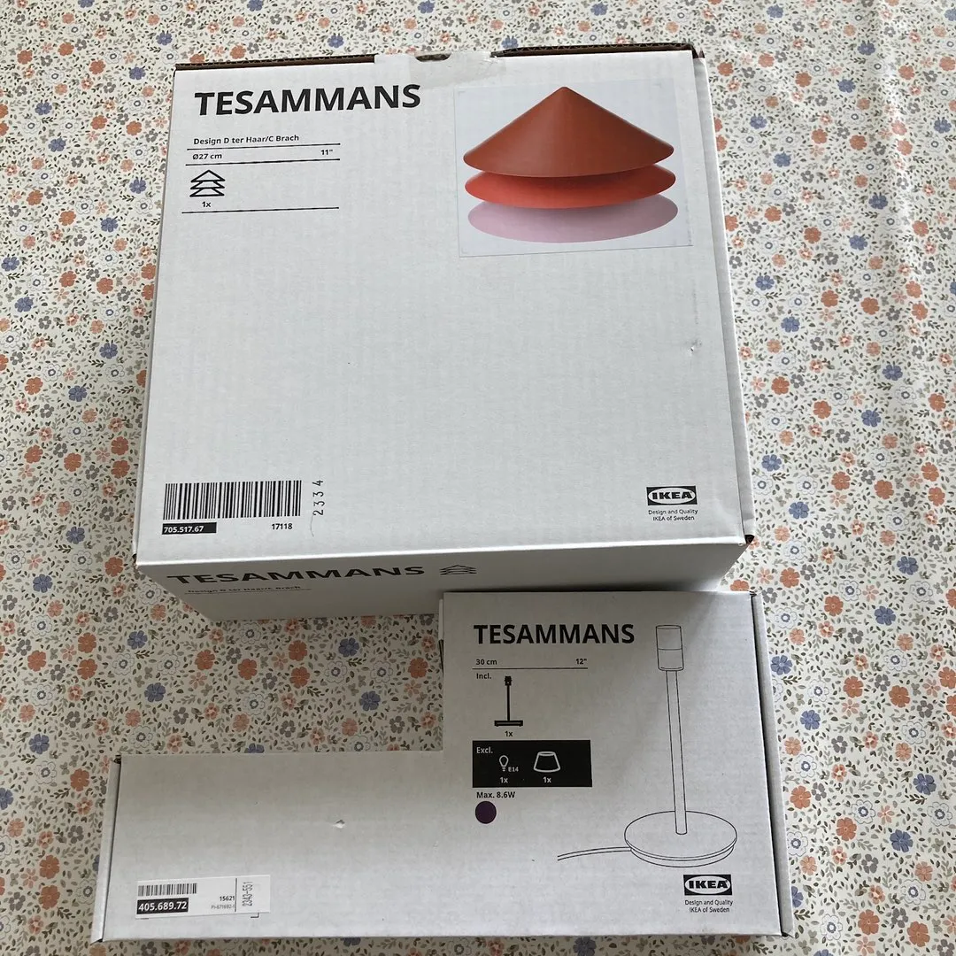 Tesammans bordlampe