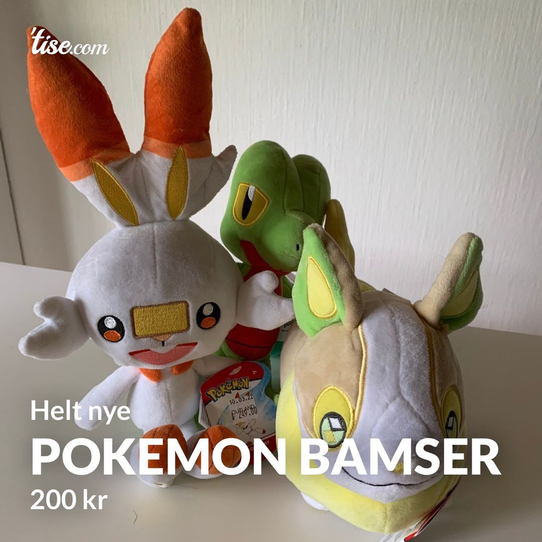 Pokemon bamser