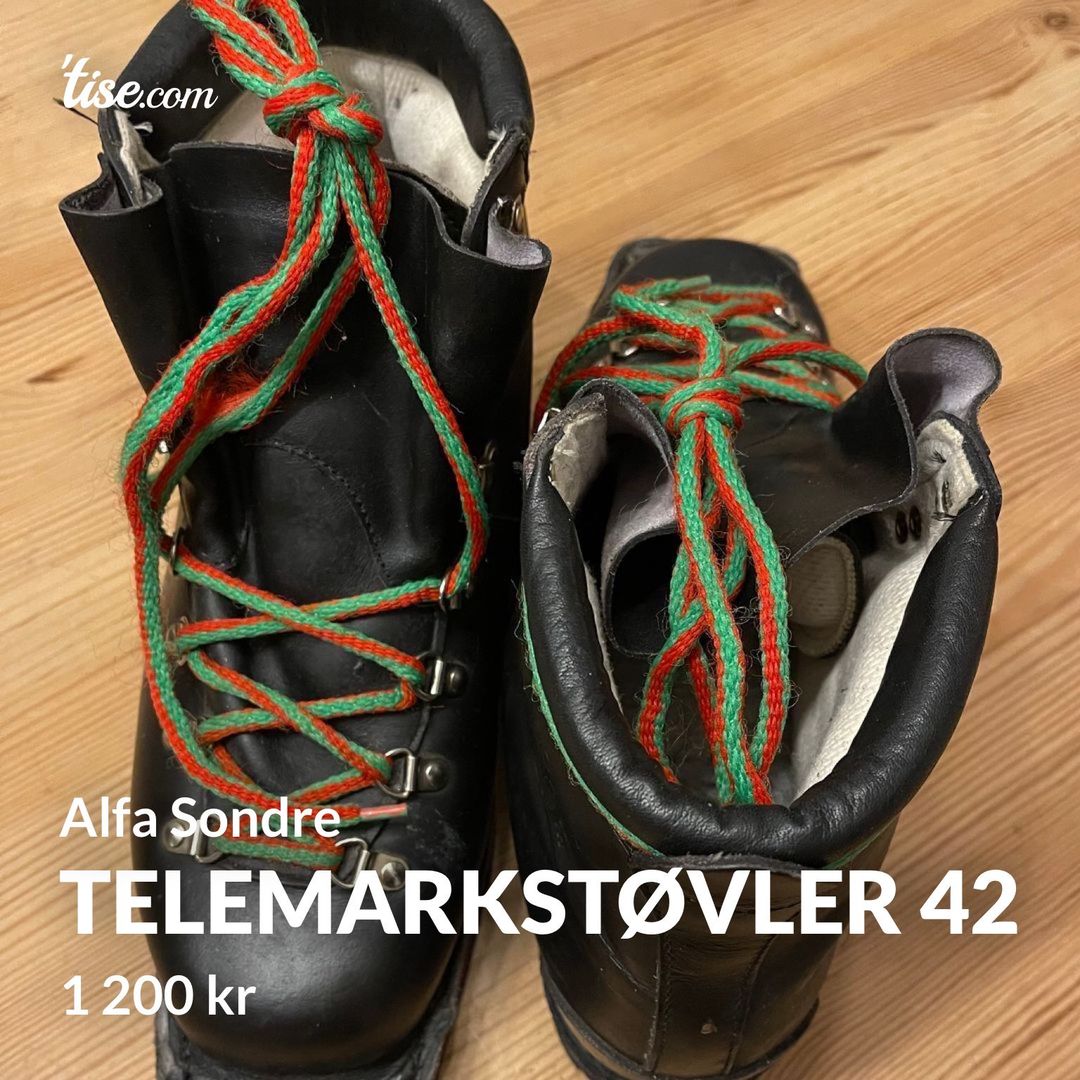 Telemarkstøvler 42