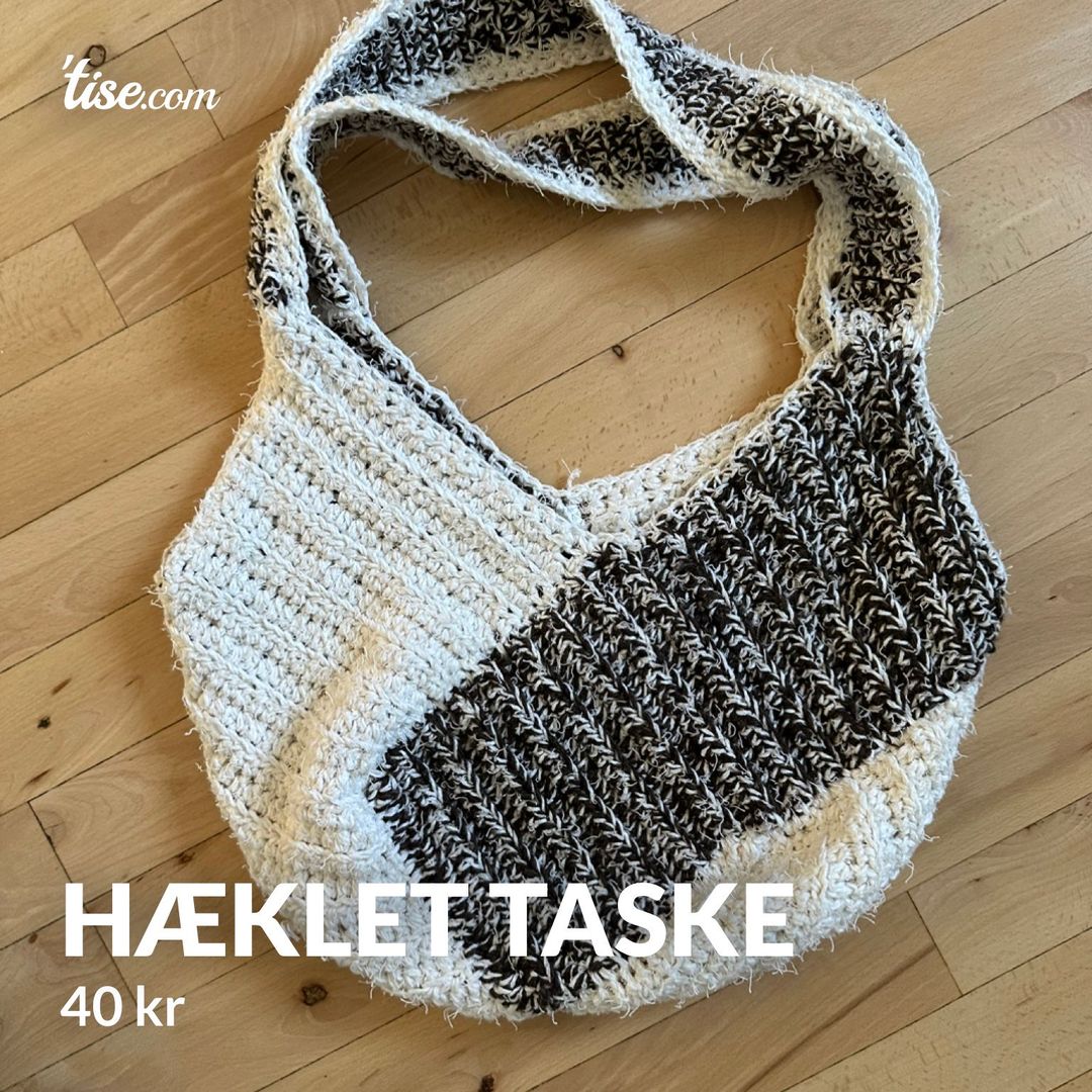 Hæklet taske