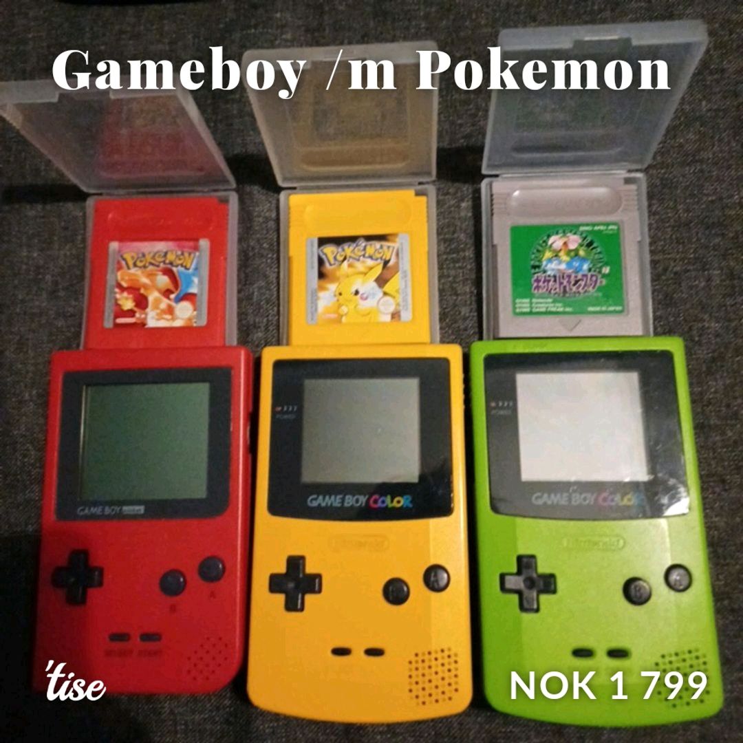 Gameboy /m Pokemon