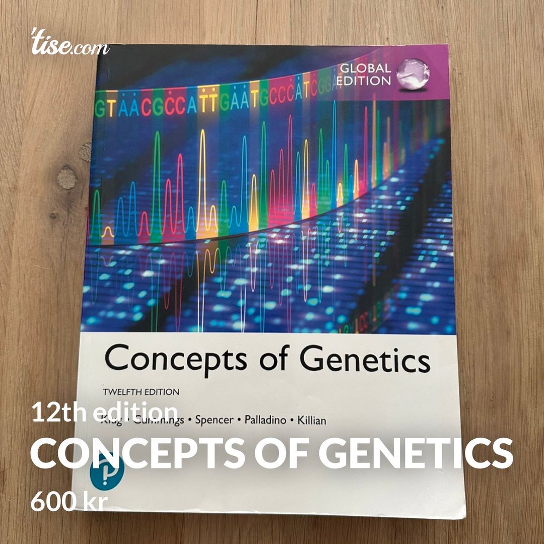 Concepts of genetics