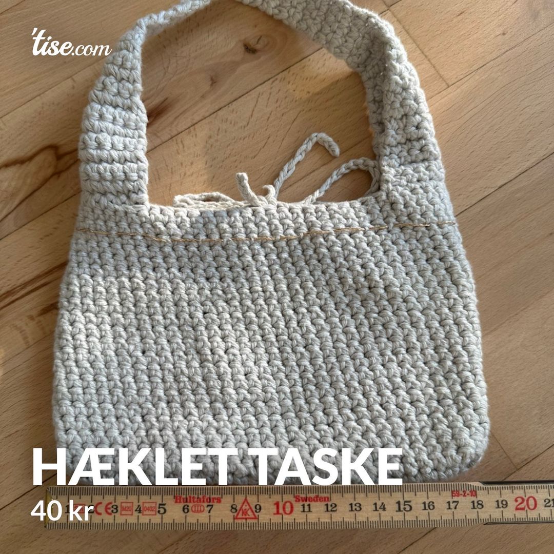 Hæklet taske