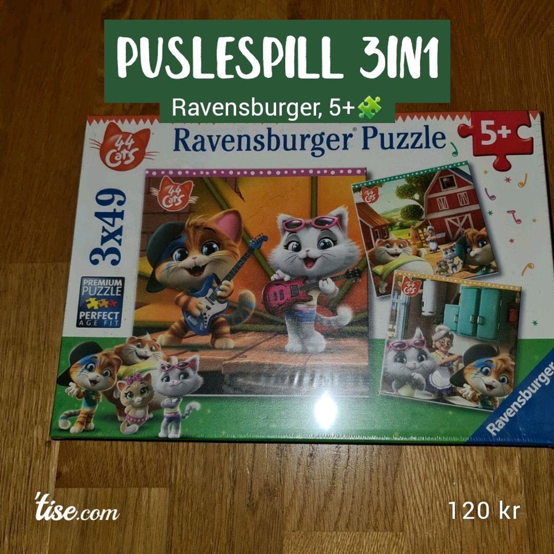 Puslespill 3in1