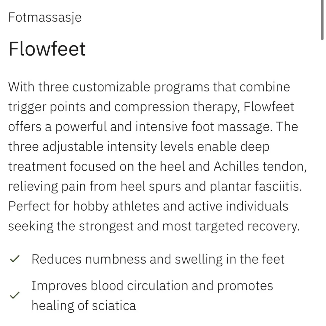 Flowfeet massasje