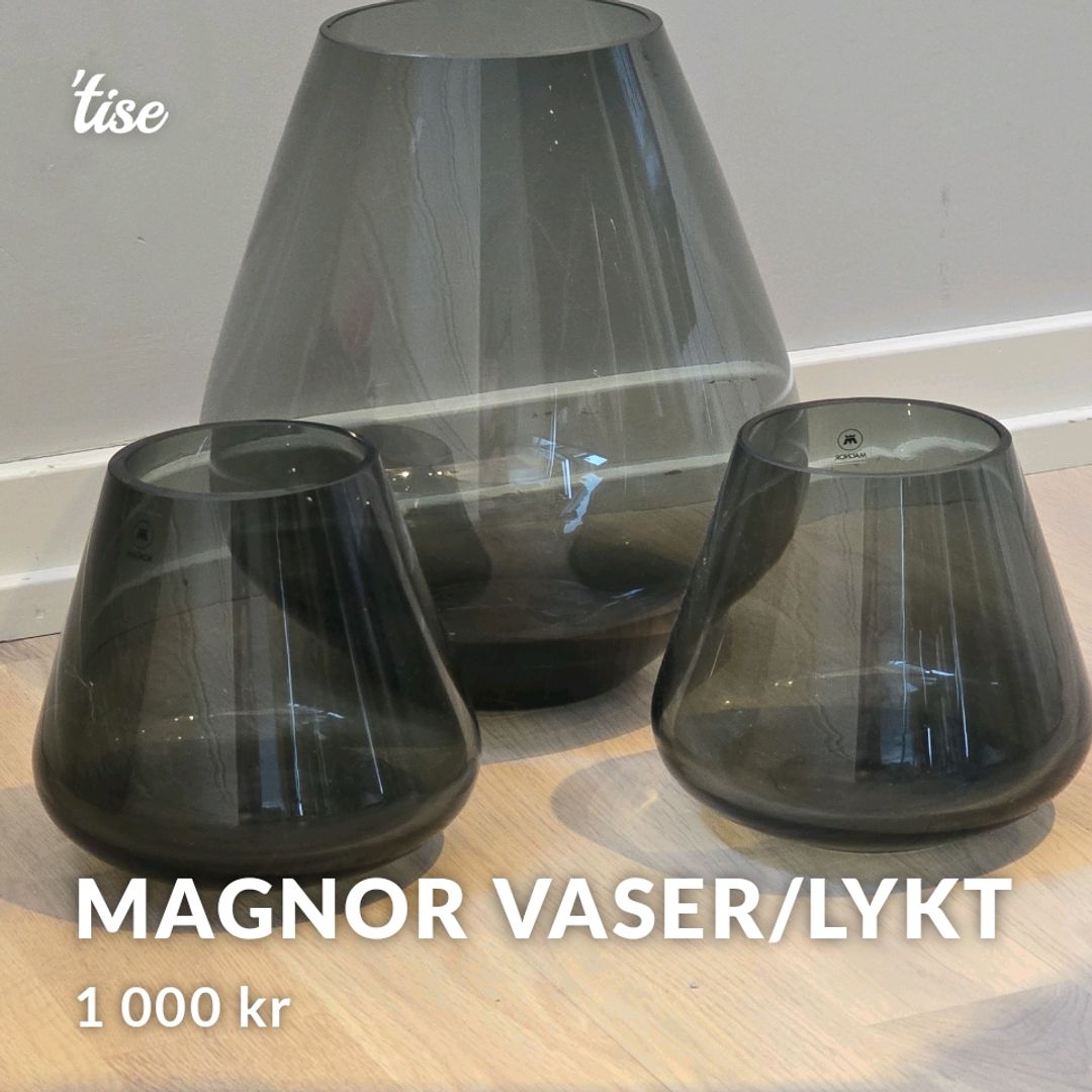 Magnor Vaser/lykt