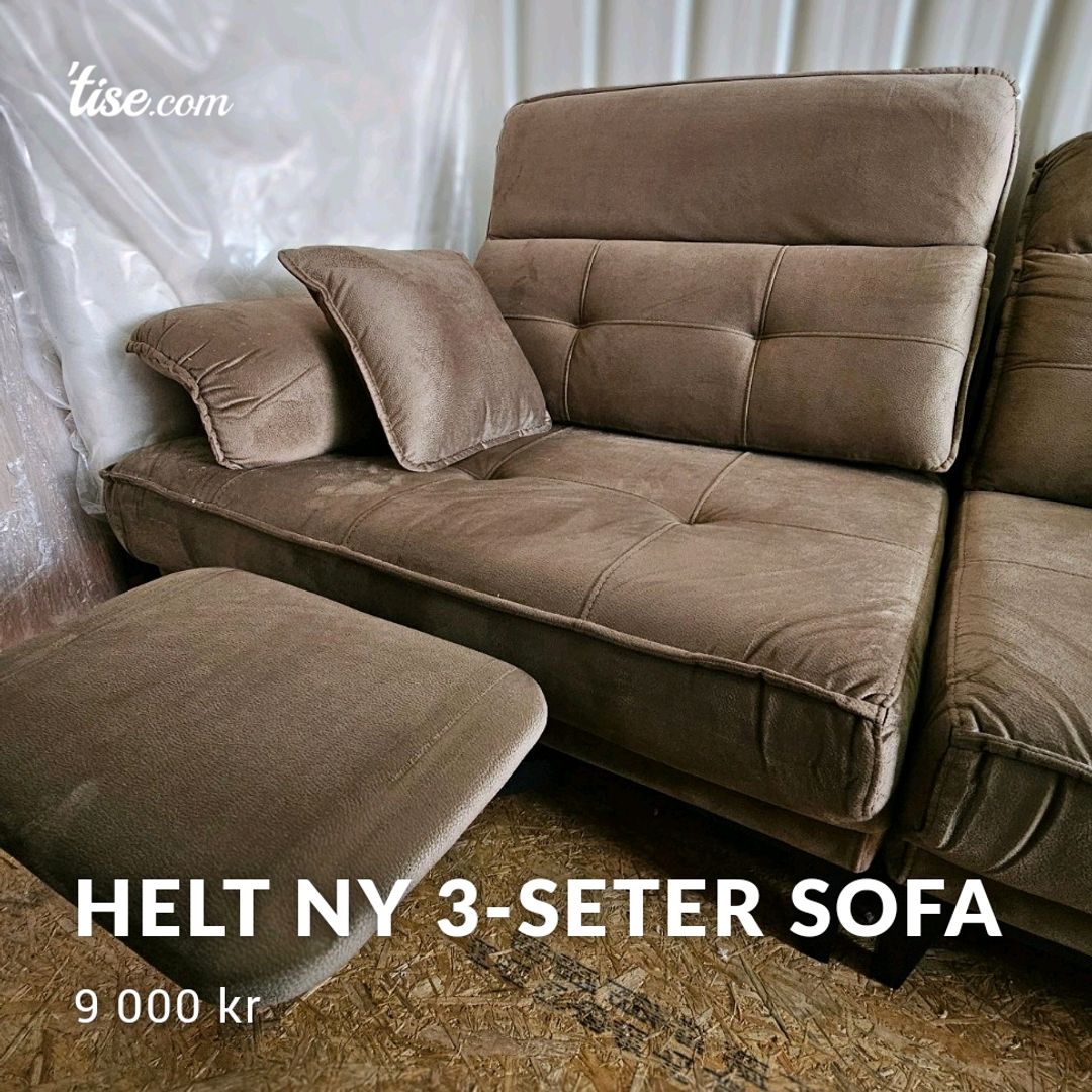 Helt Ny 3-seter Sofa