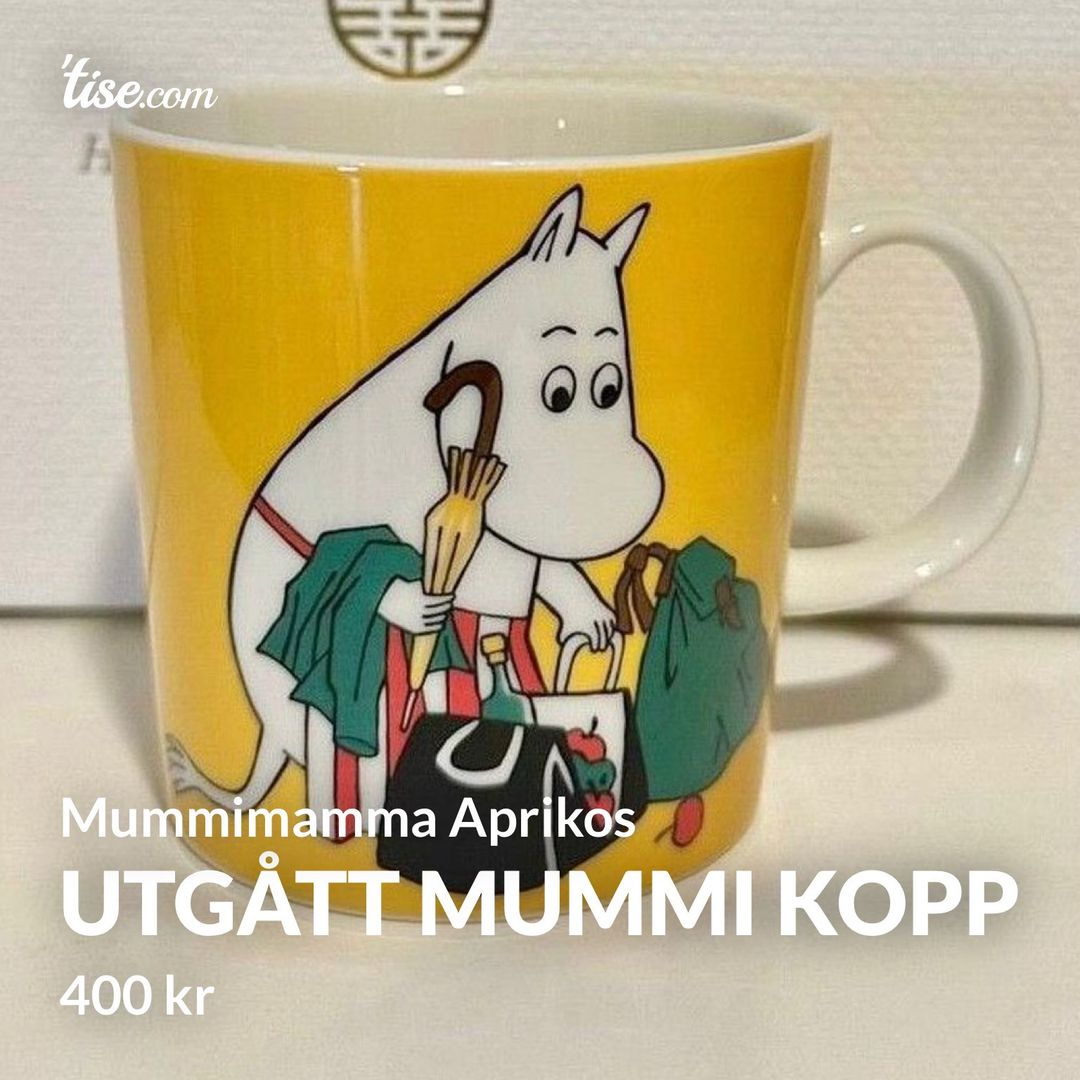 Utgått mummi kopp