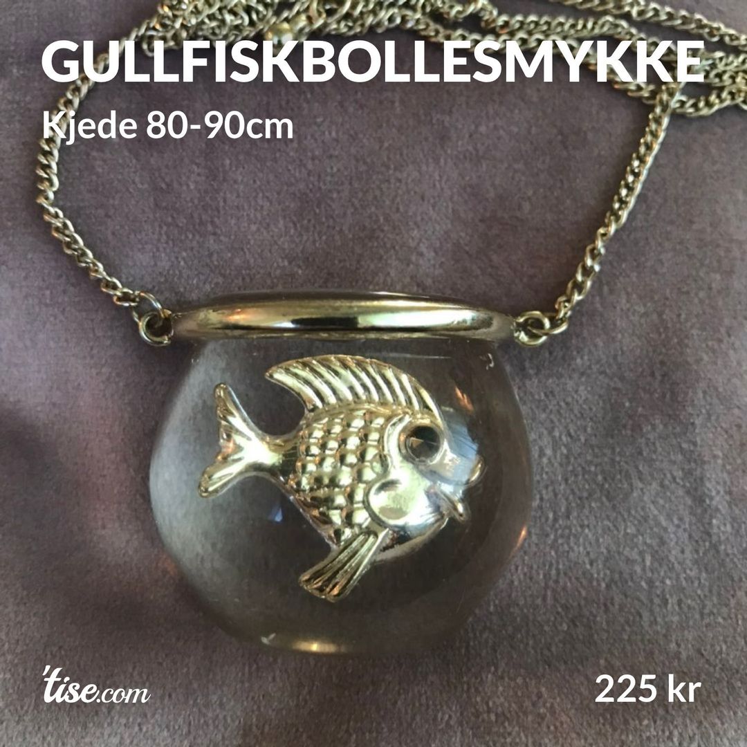 Gullfiskbollesmykke