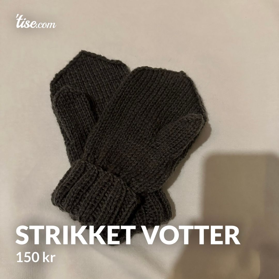 strikket votter