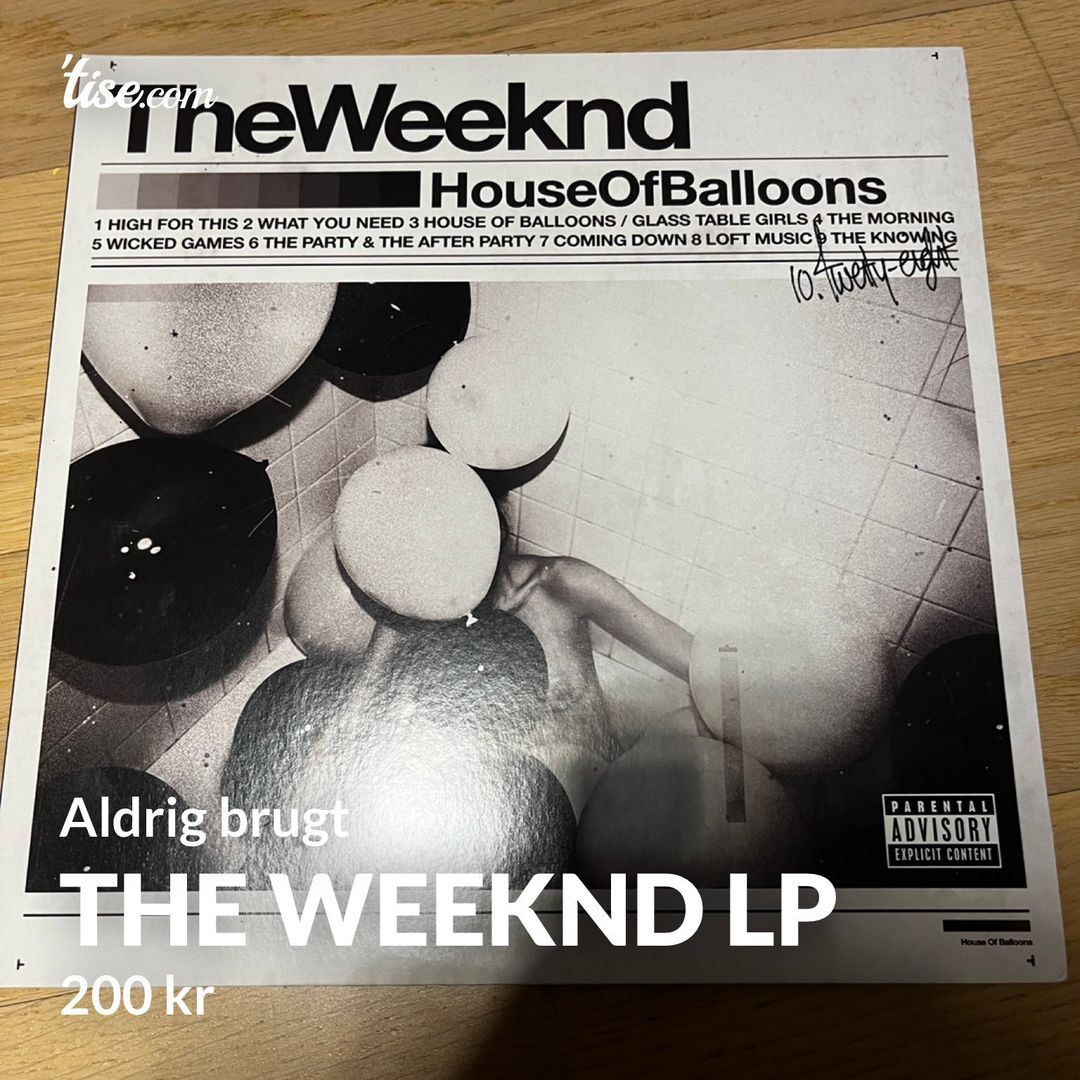 The weeknd lp