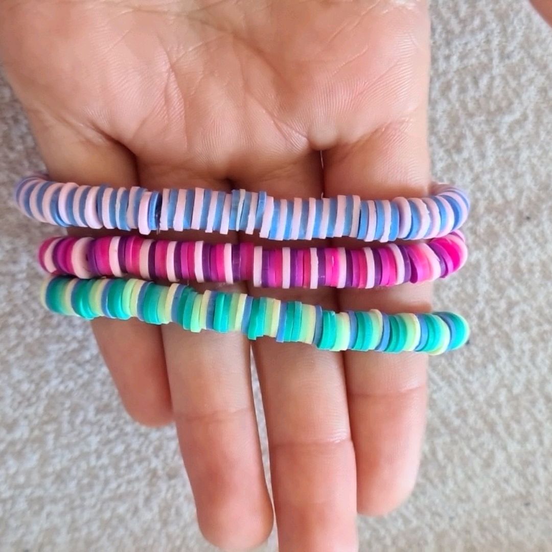 Clay Beads Armbånd