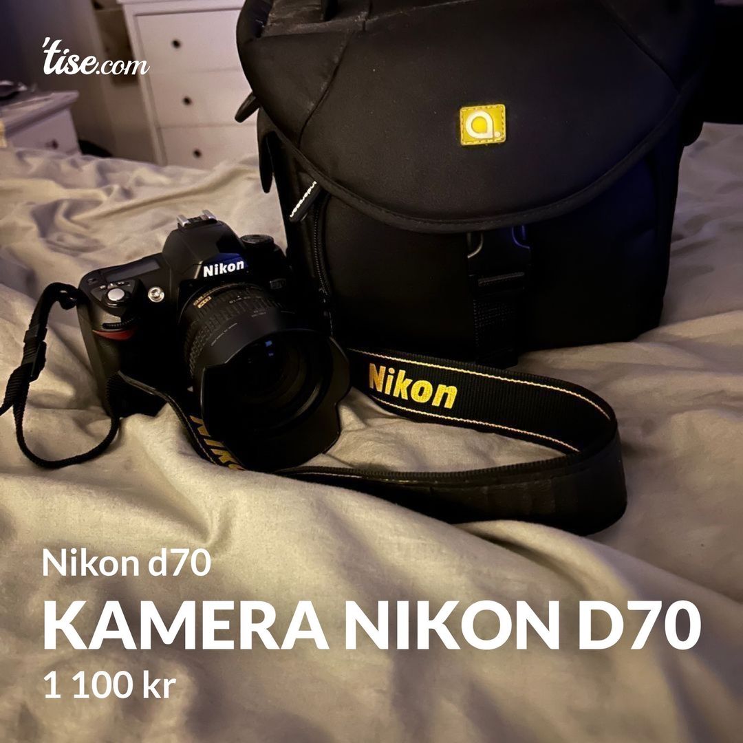 Kamera nikon d70