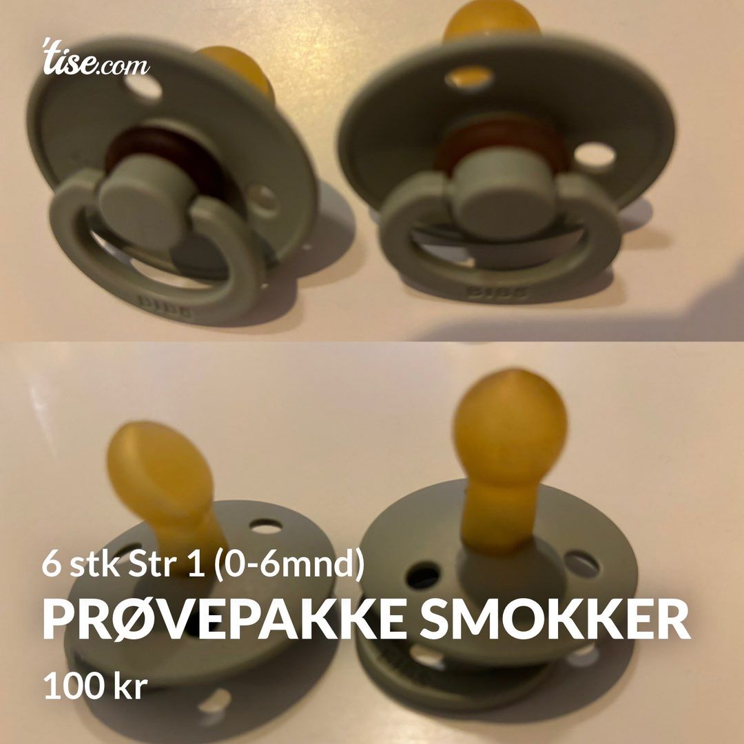 Prøvepakke smokker