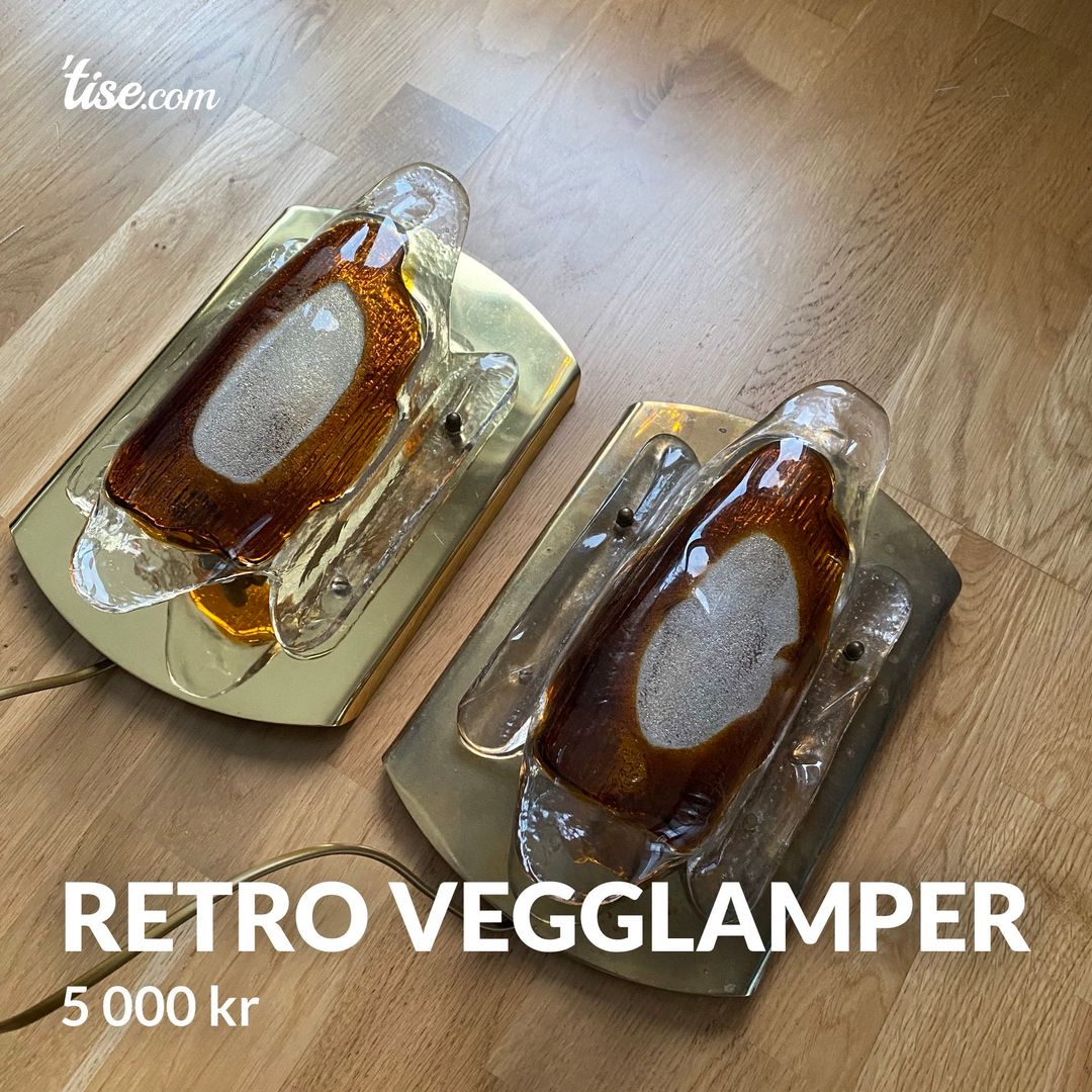 Retro vegglamper