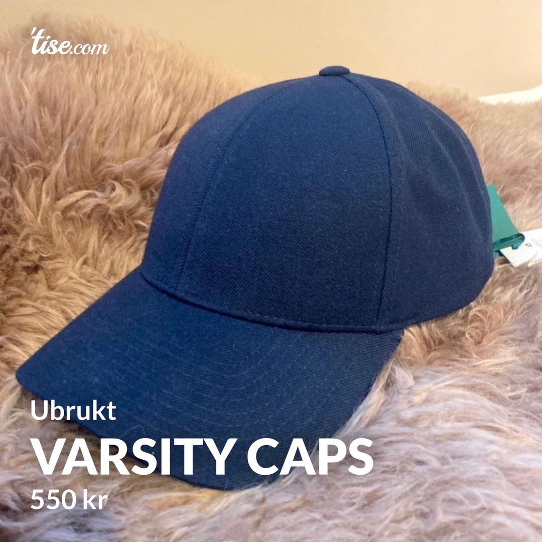 Varsity caps