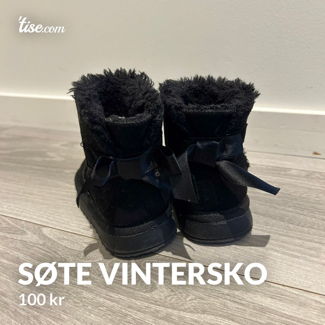 Søte vintersko