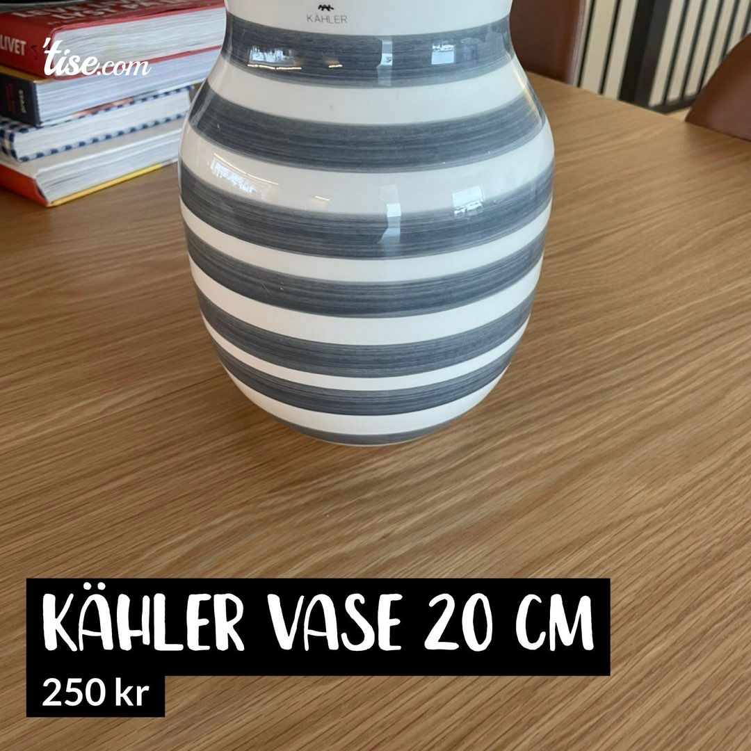 Kähler vase 20 cm