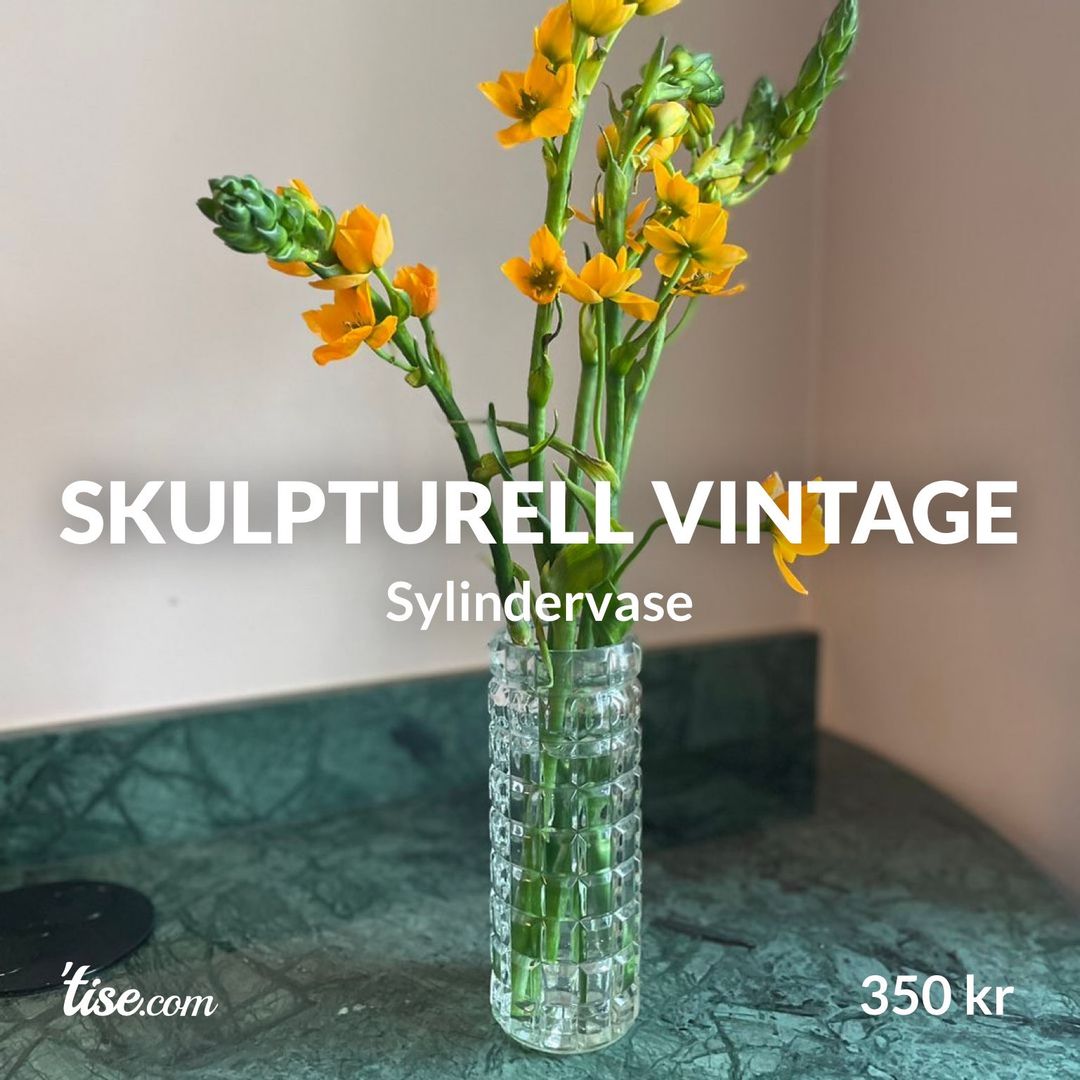 Skulpturell vintage