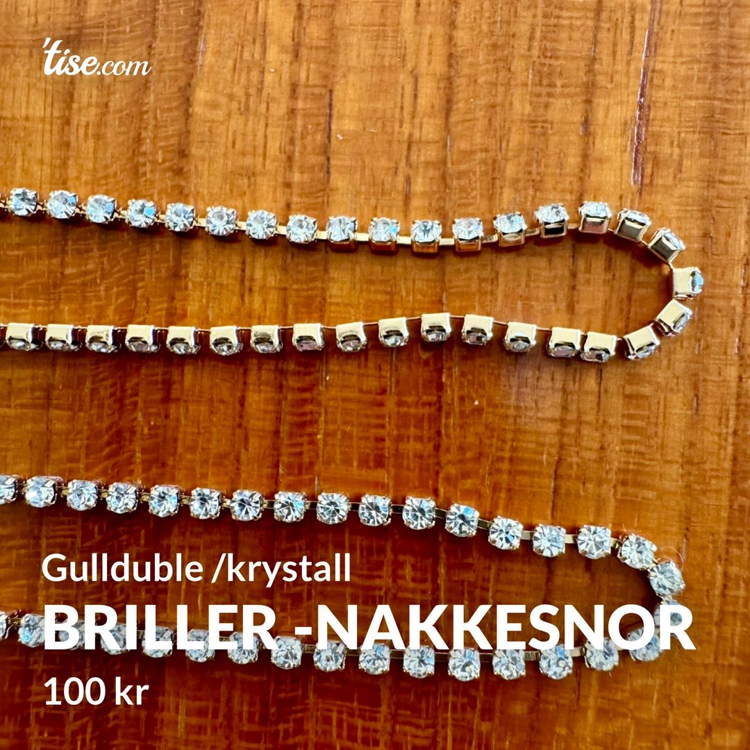 Briller -nakkesnor