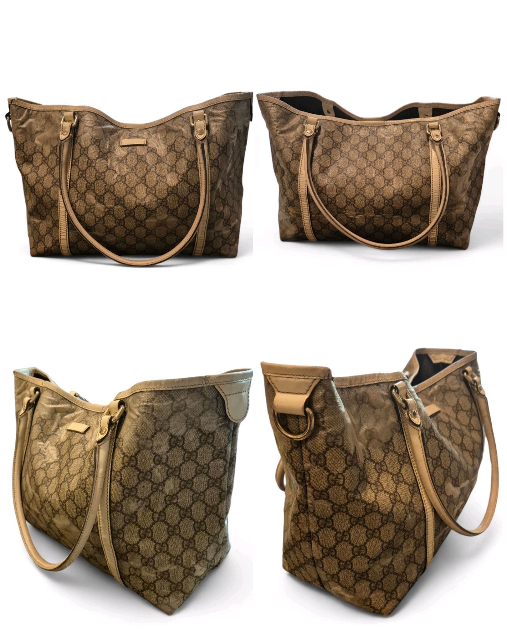 Gucci Coted Canvas