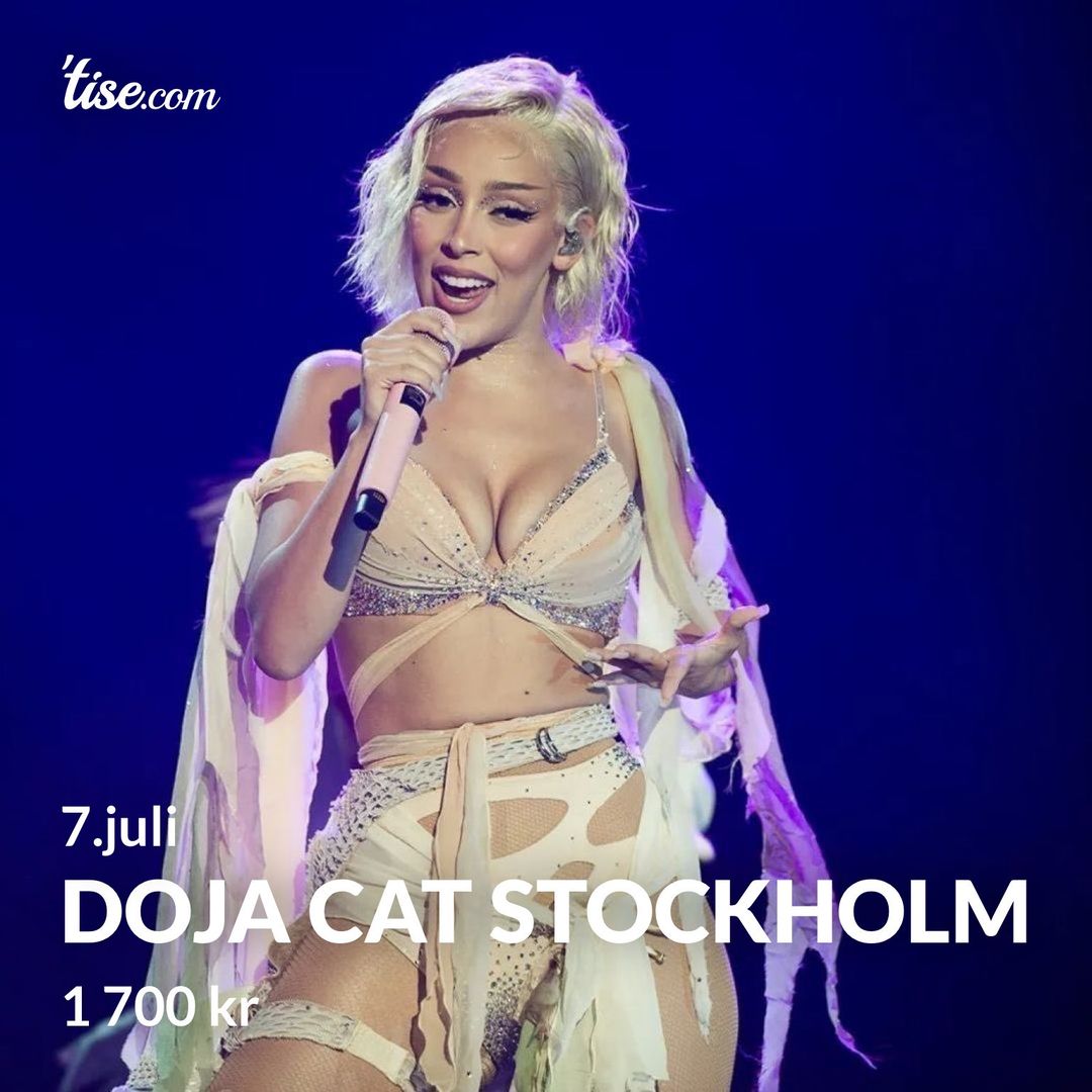 Doja Cat stockholm