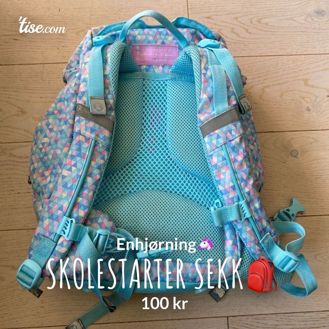 Skolestarter sekk🎒