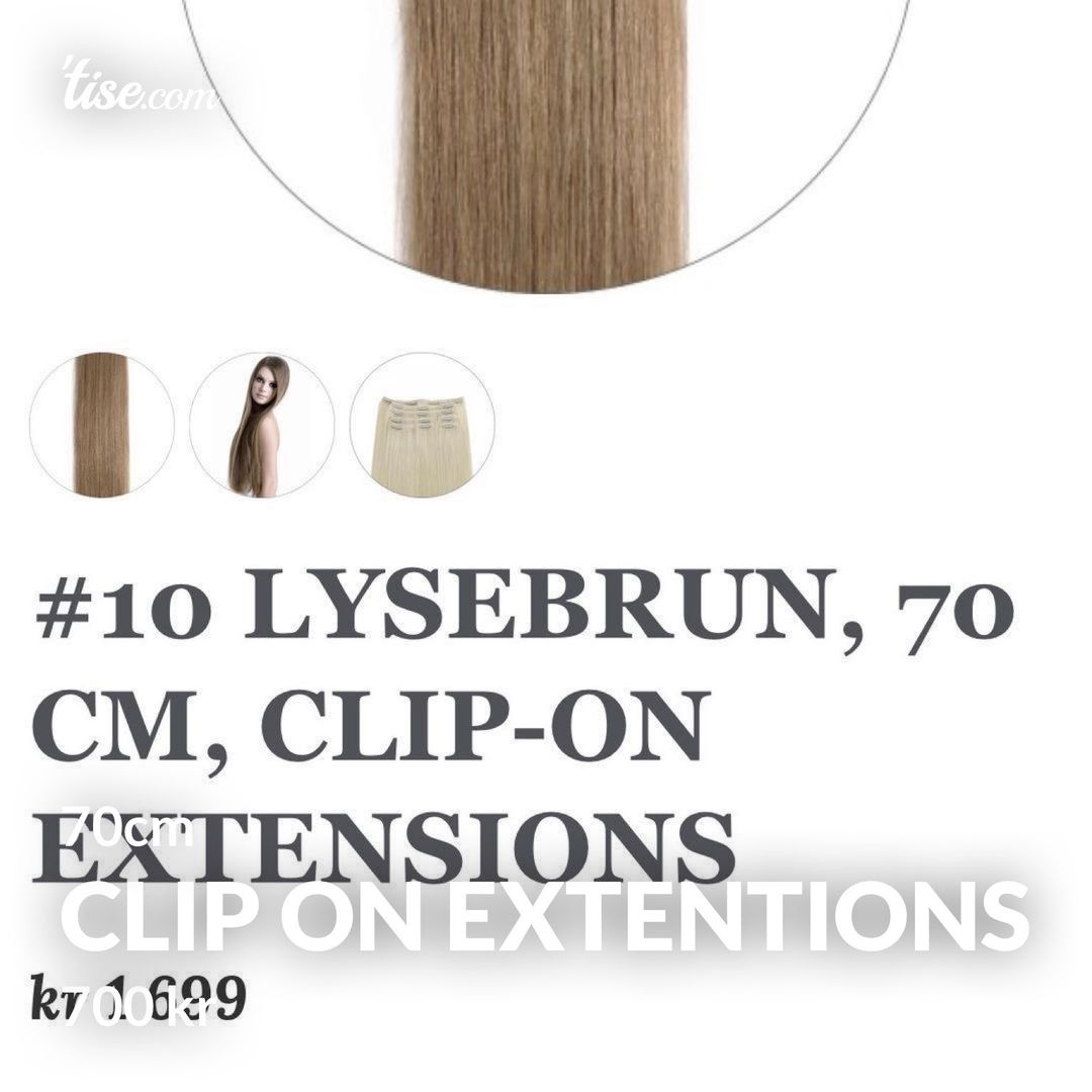 Clip on extentions