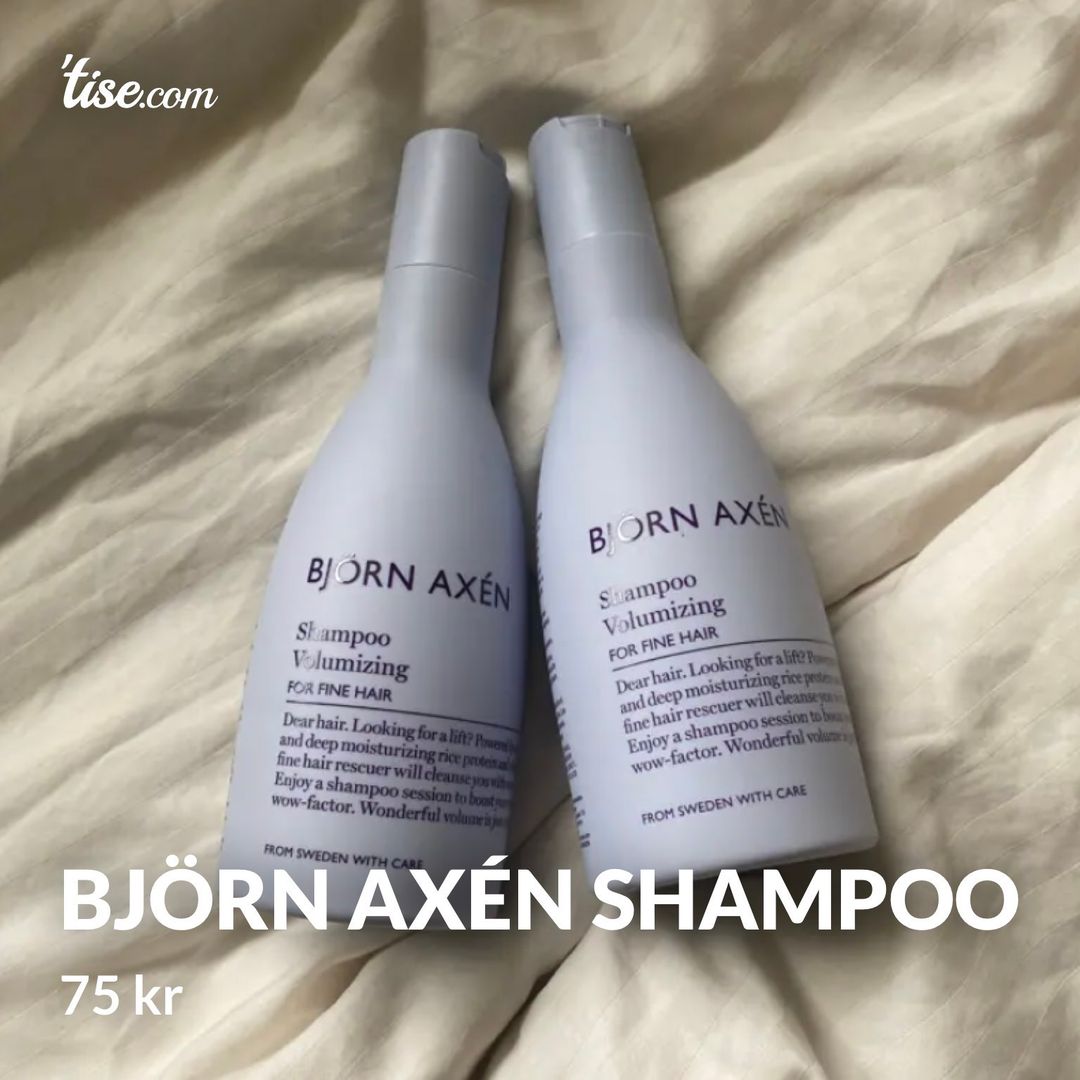 Björn Axén shampoo