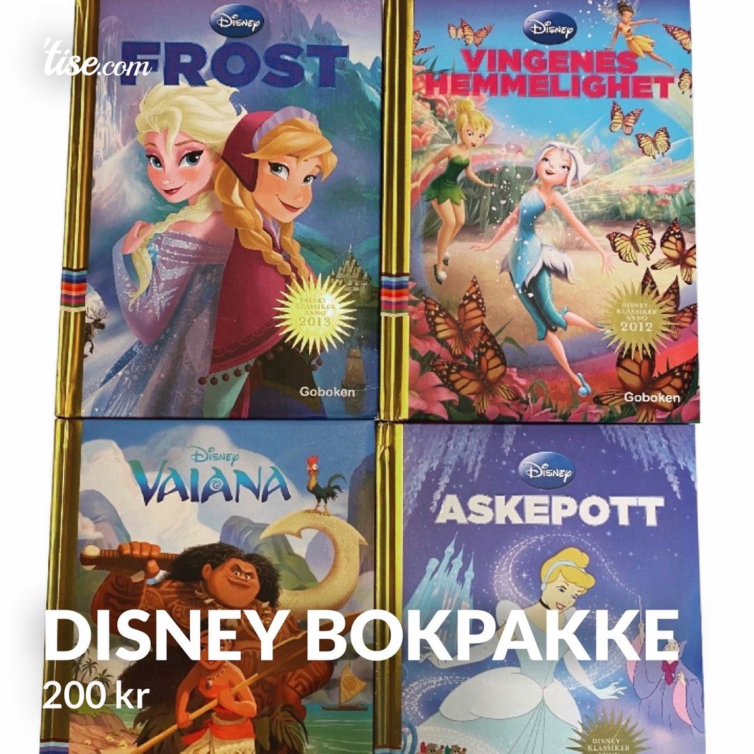 Disney bokpakke