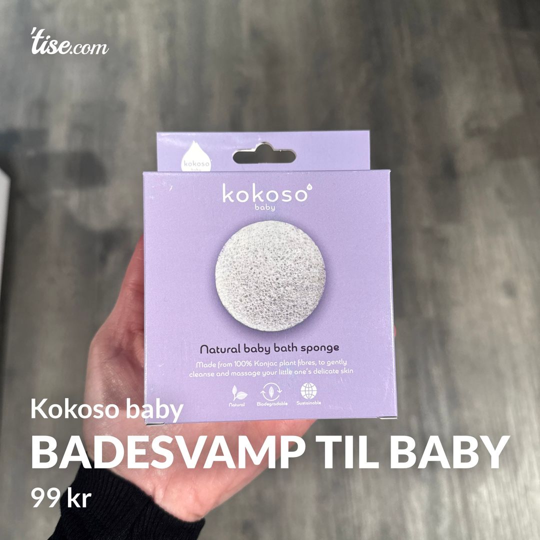 Badesvamp til baby