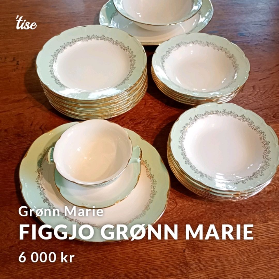 Figgjo Grønn Marie