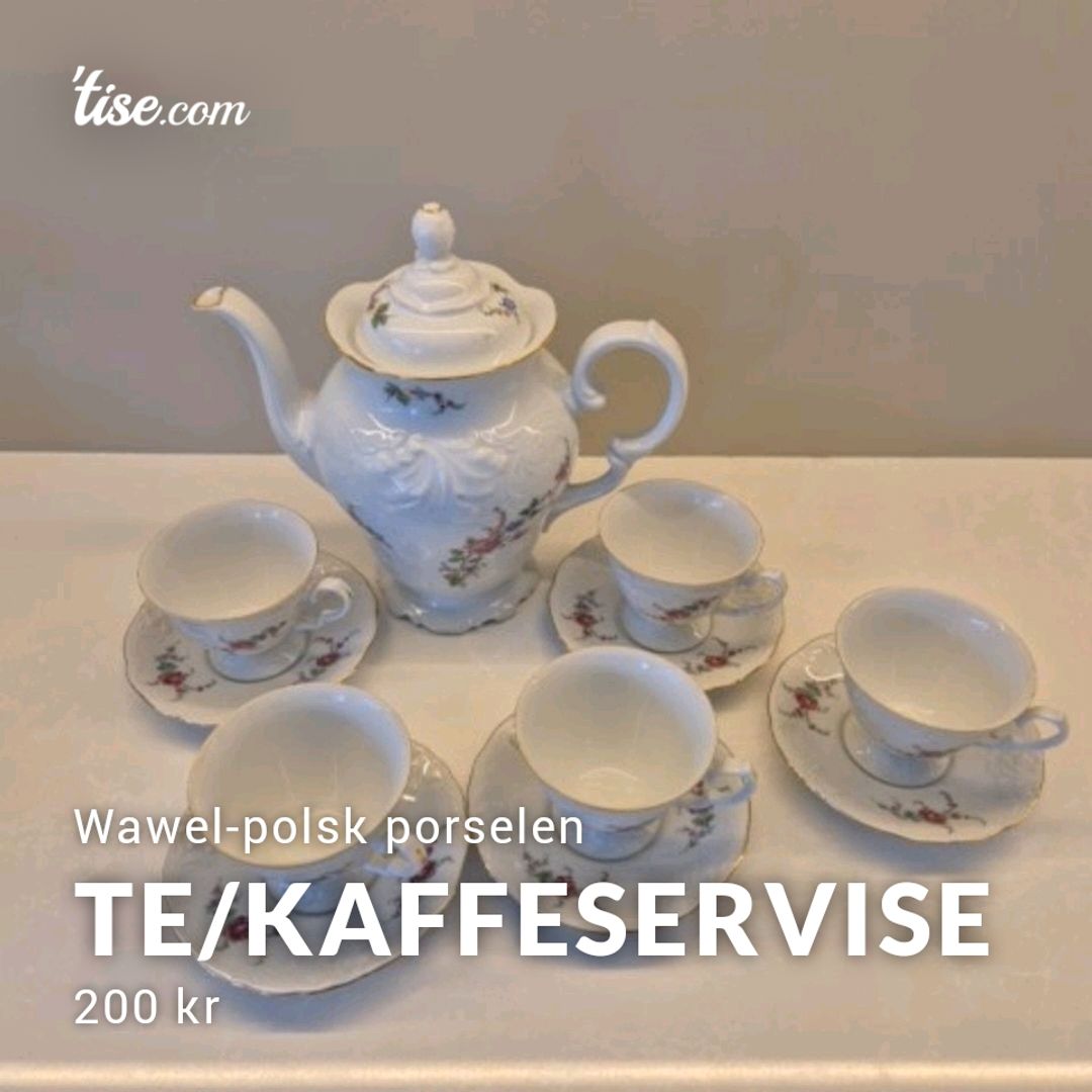 Te/Kaffeservise