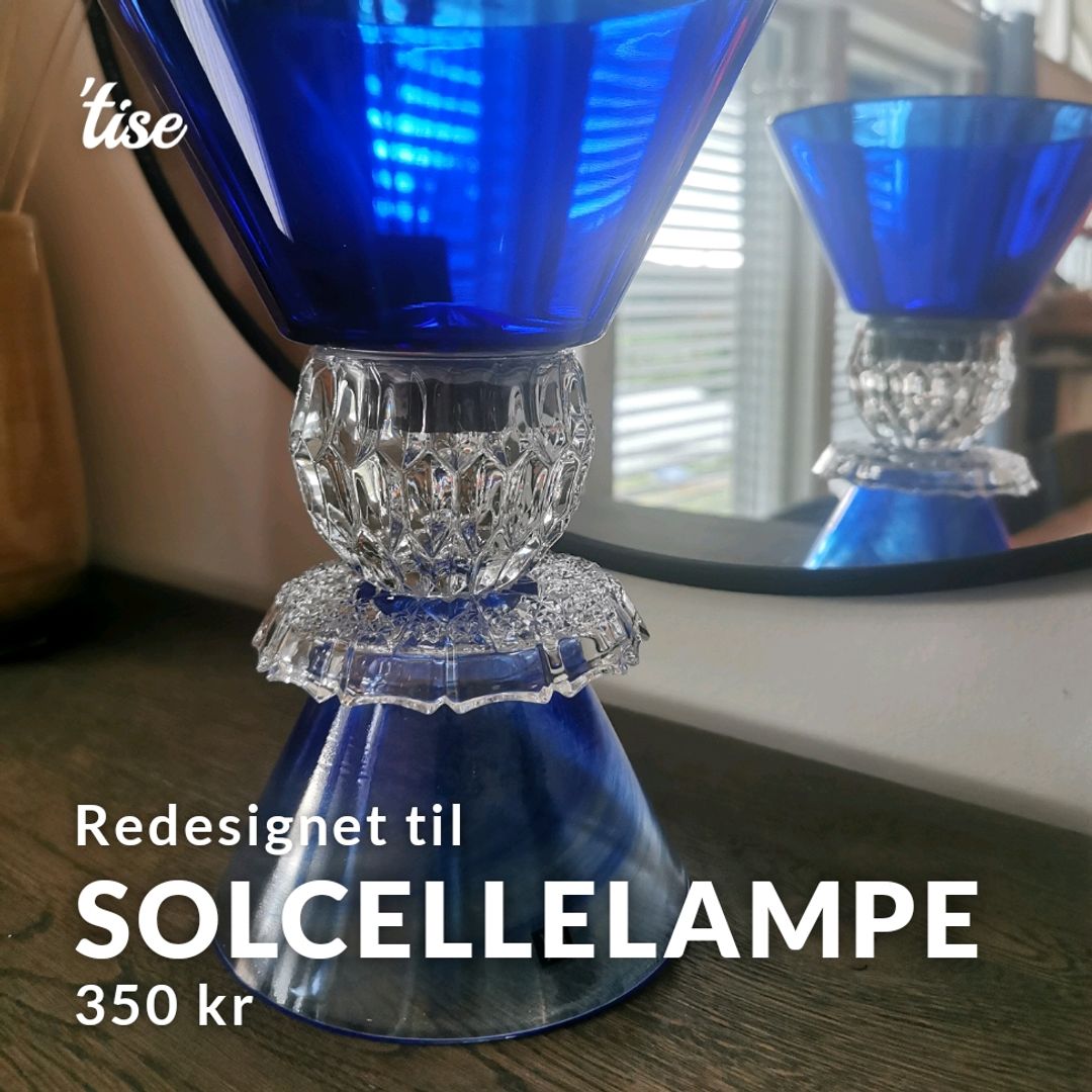 Solcellelampe