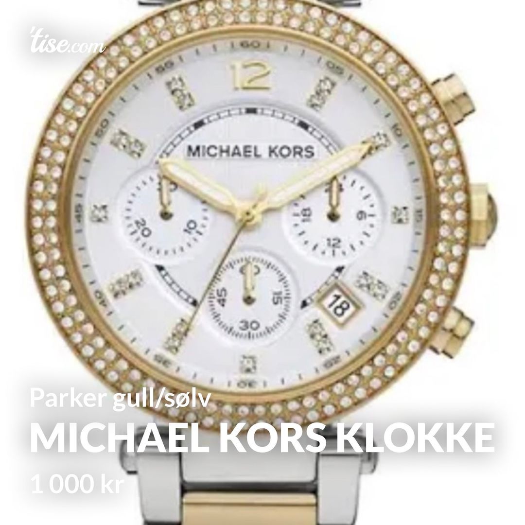 Michael kors klokke