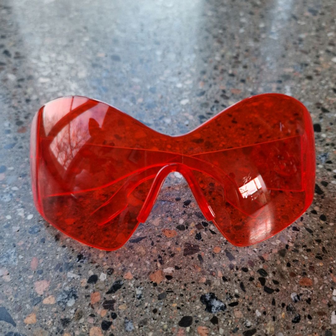 Red Party Glasses