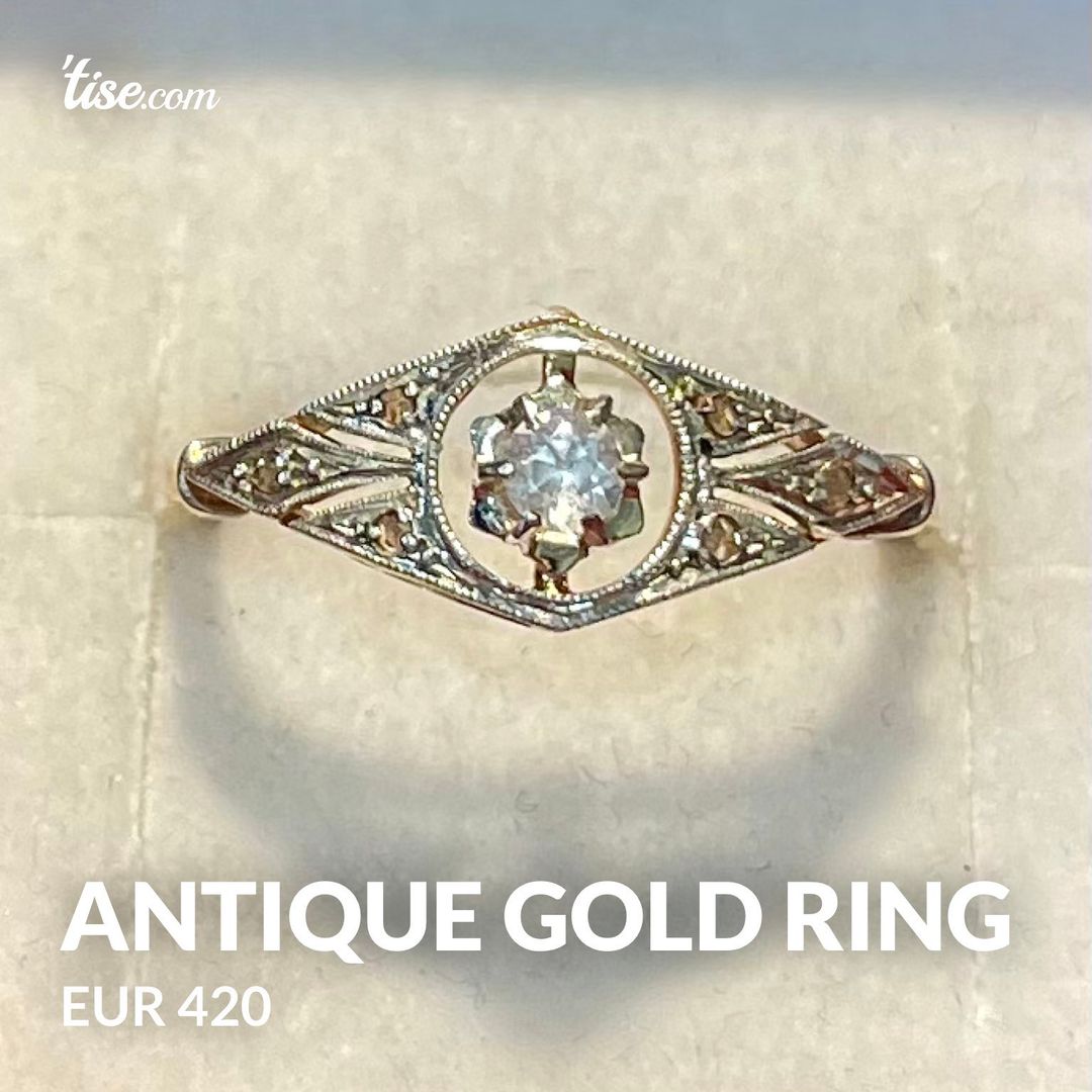 Antique gold ring